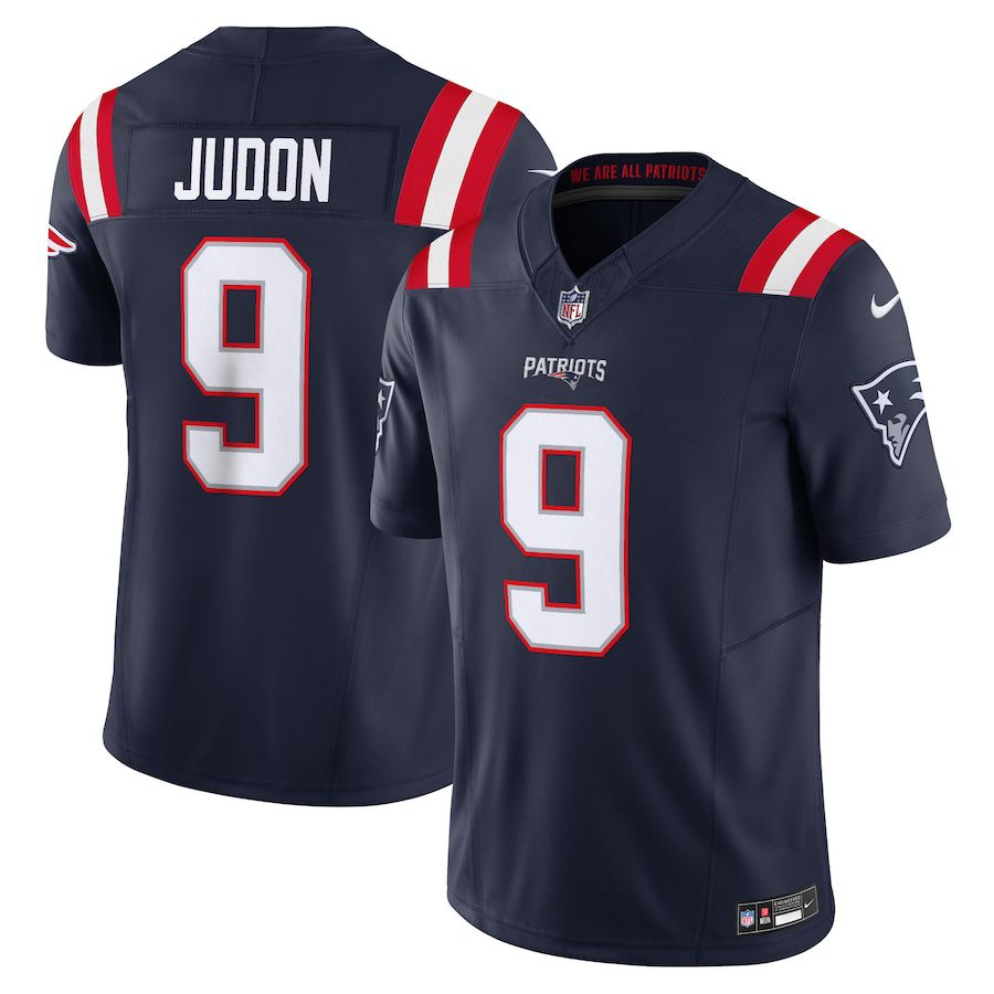Men New England Patriots 9 Matthew Judon Nike Navy Vapor F.U.S.E. Limited NFL Jersey